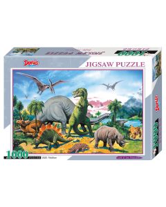 Puzzle / Slagalica Land of the Dinosaurs 1000 kom