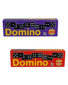 Domino klasični crni set od 28 pločica