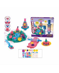 Kinetički pijesak za oblikovanje, Izrada kolača set, 500g