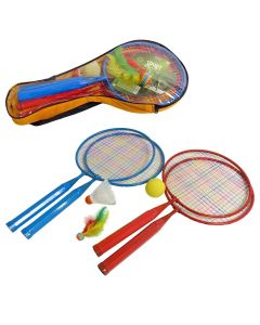 Set za badminton mini 4 reketa i 3 loptice