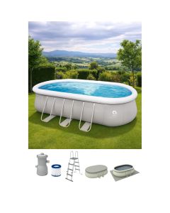 Oval Ring Bazen 610x360x122 cm, XXL sized