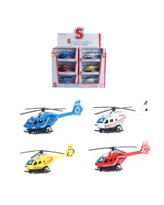 Denis, Die-cast helikopter pull back 1:43