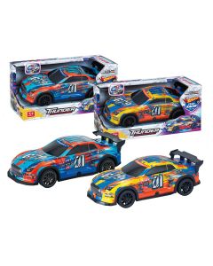 Trkaći auto na zamašnjak s efektima