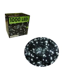 1000 LED, lampica, svjetlost bijela, 8 funkcija