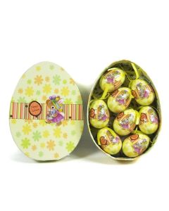 Uskrsna jaja u poklon kutiji 8 kom/pak žuta