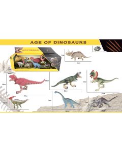 Svijet dinosaura, 7 kom u setu