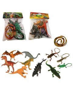 Set plastičnih figurica dinosaura i reptila